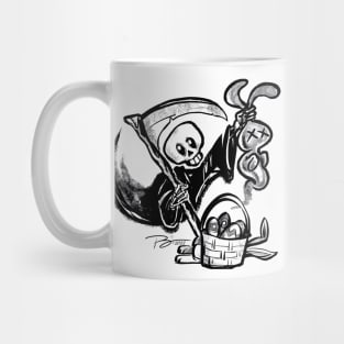 Death Takes a Holiday Mug